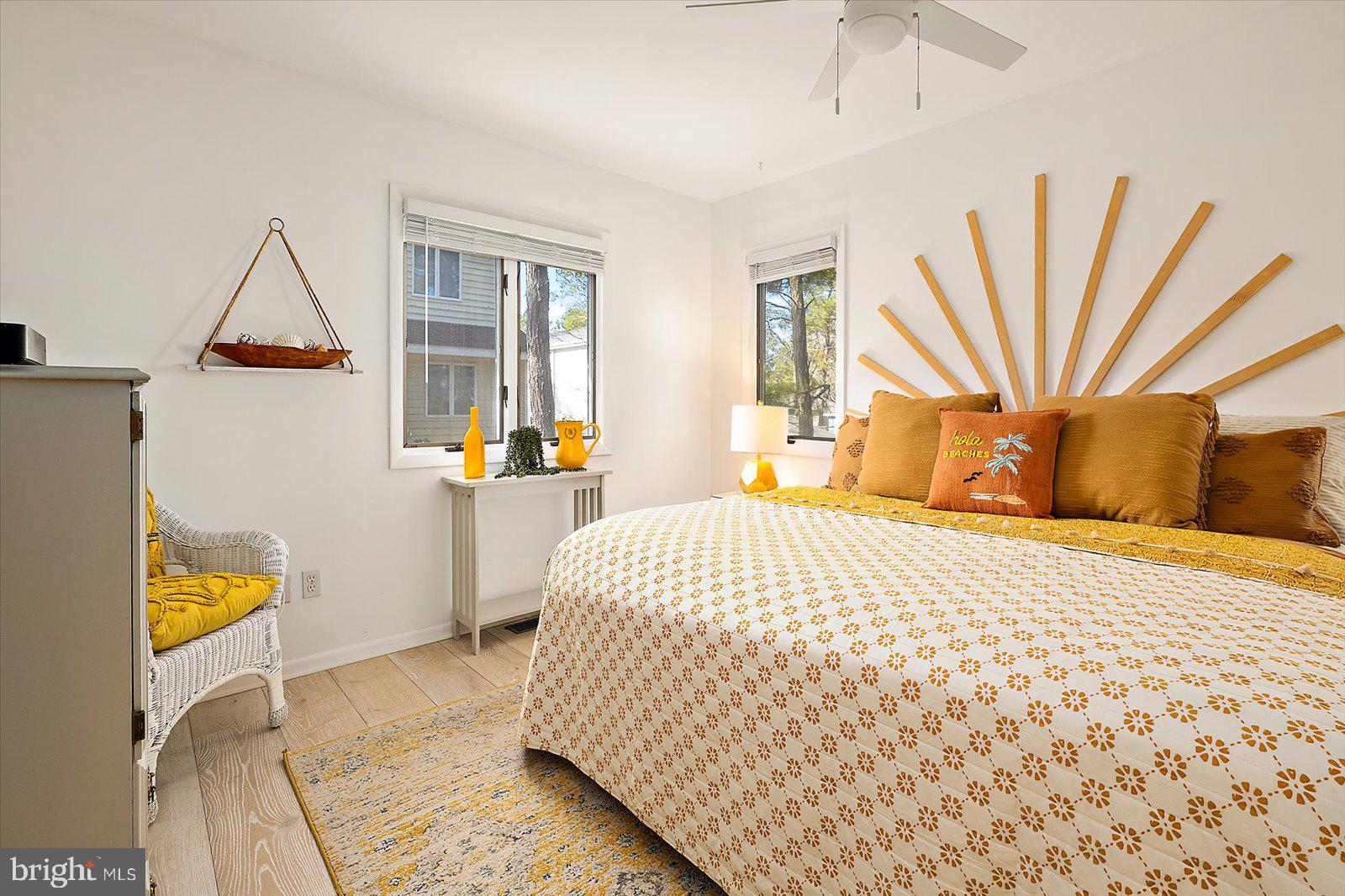 943 Pine Tree Lane Bethany Beach, DE 19930 - Photo 42 of 87 Fourth bedroom with ceiling fan