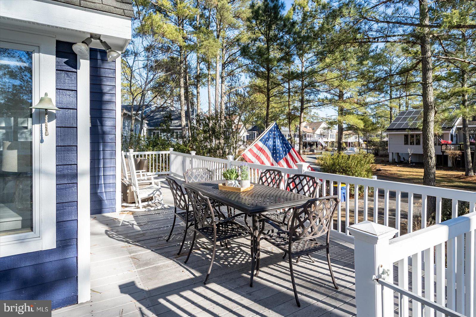 943 Pine Tree Lane Bethany Beach, DE 19930 - Photo 57 of 87 Spacious deck overlooking the back yard