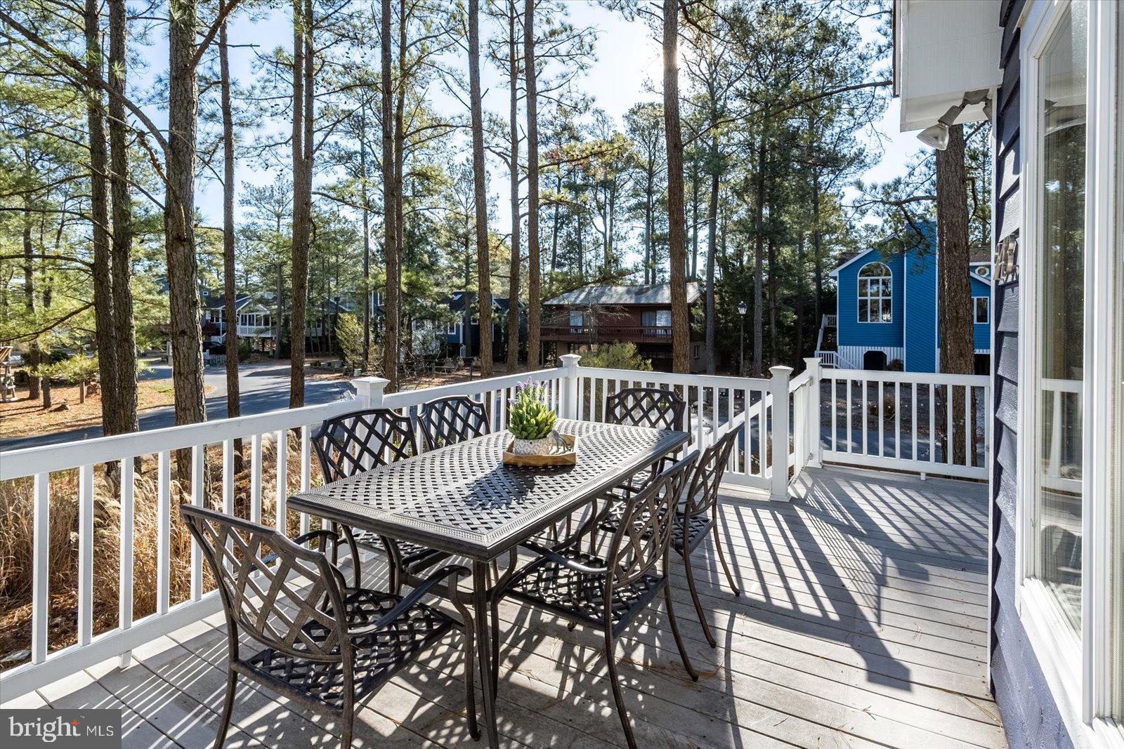 943 Pine Tree Lane Bethany Beach, DE 19930 - Photo 58 of 87 Spacious deck overlooking the back yard