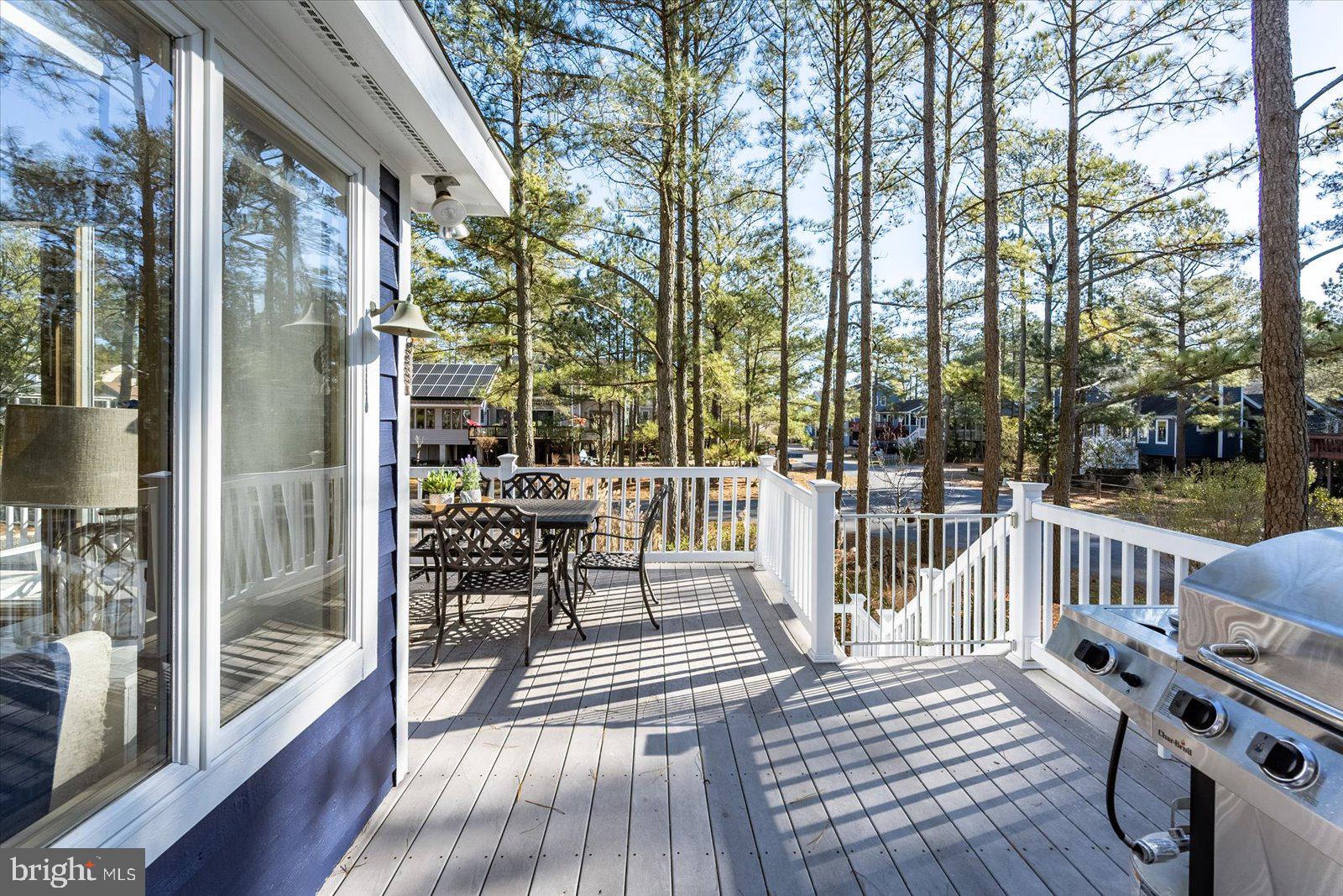 943 Pine Tree Lane Bethany Beach, DE 19930 - Photo 62 of 87 Low maintenance deck with easy back yard access