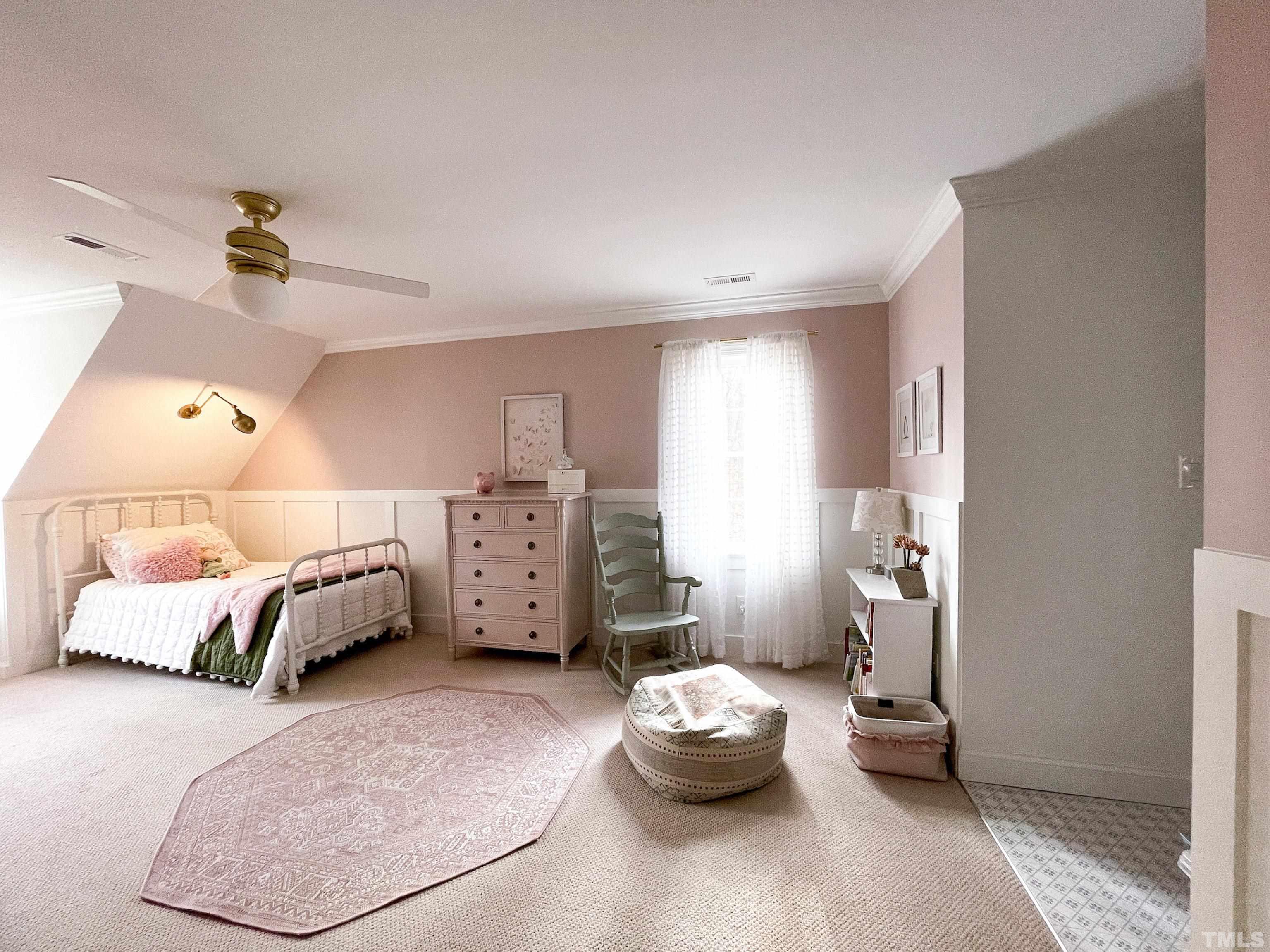 5025 Red Cedar Road Raleigh, NC 27613 - Photo 49 of 75 a bedroom with a bed and a couch