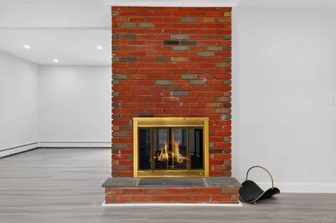 a view of a door of the house