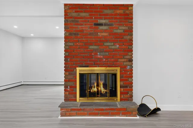 a view of a door of the house