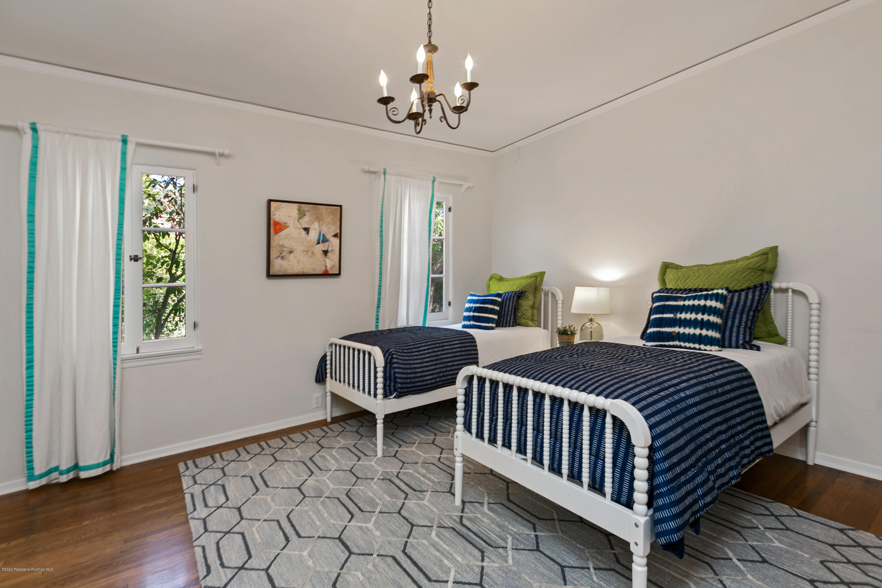 1691 Meadowbrook Road Altadena, CA 91001 - Photo 21 of 35 a bedroom with furniture and a window