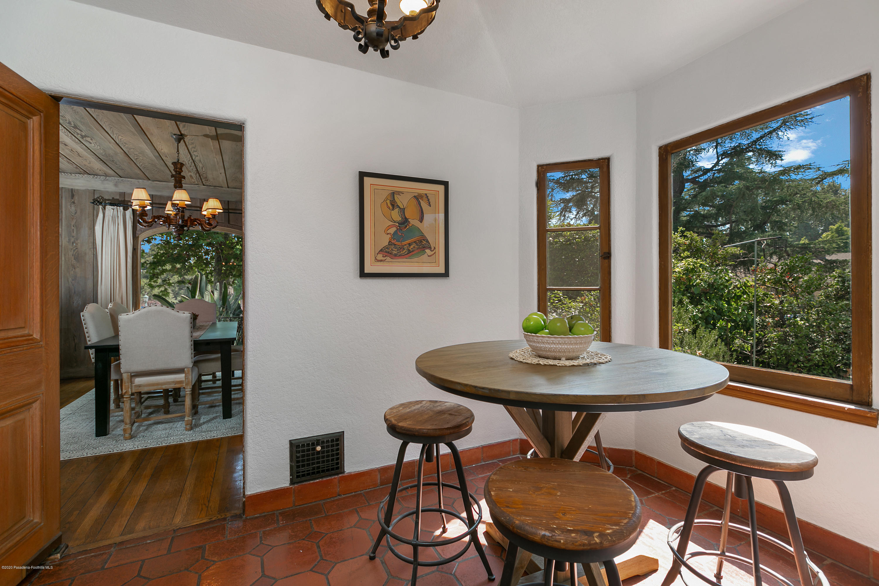 1691 Meadowbrook Road Altadena, CA 91001 - Photo 10 of 35 a view of a dining room with furniture and wooden floor