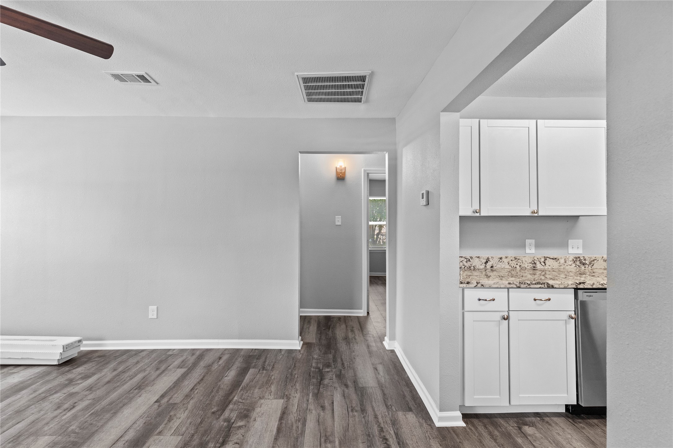 4838 Van Fleet Street Houston, TX 77033 - Photo 5 of 19 View from the front door into the home.
