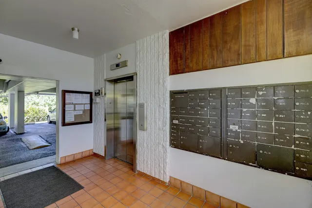 a view of front door