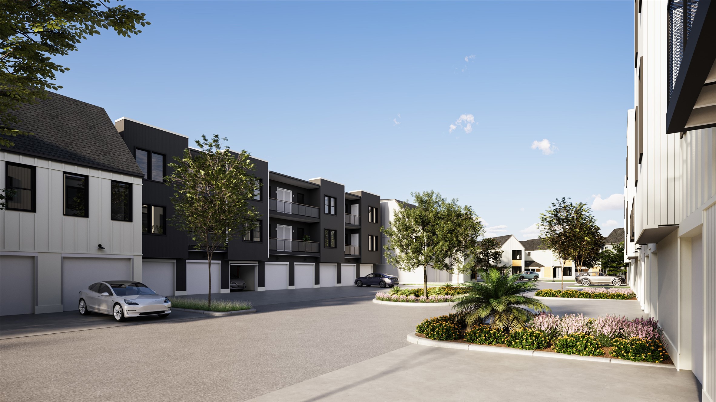 a house view with a outdoor space