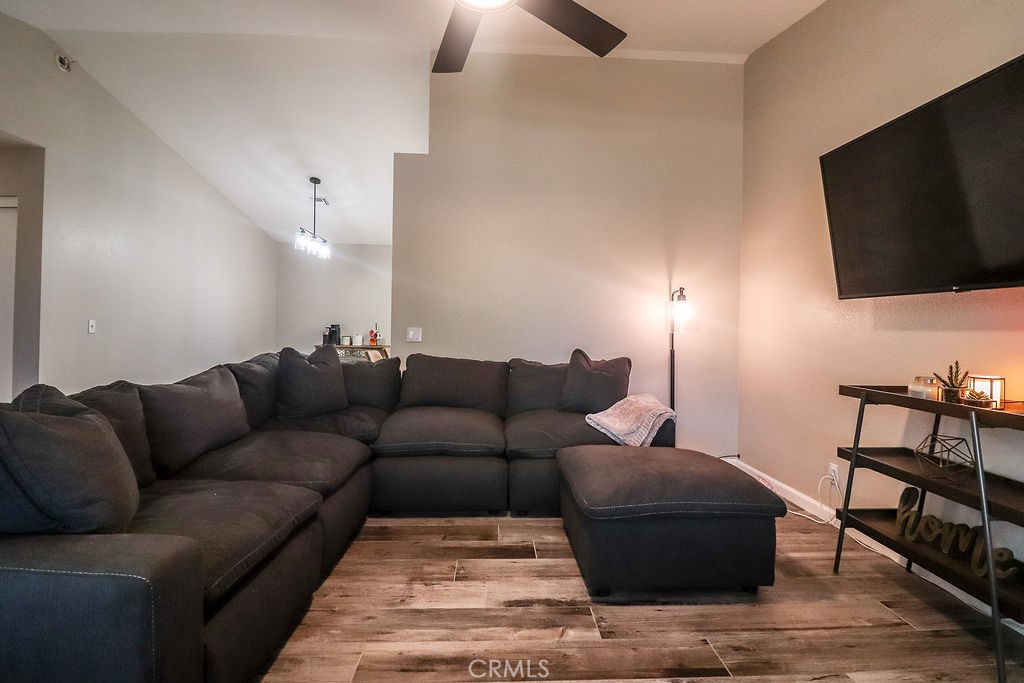 1330 Santa Fe Circle Needles, CA 92363 - Photo 5 of 28 a living room with furniture and a flat screen tv