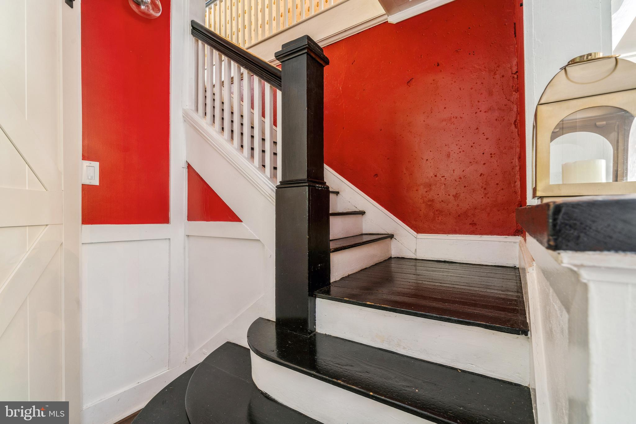 212 Maple Avenue Ridgely, MD 21660 - Photo 14 of 41 Original Staircase