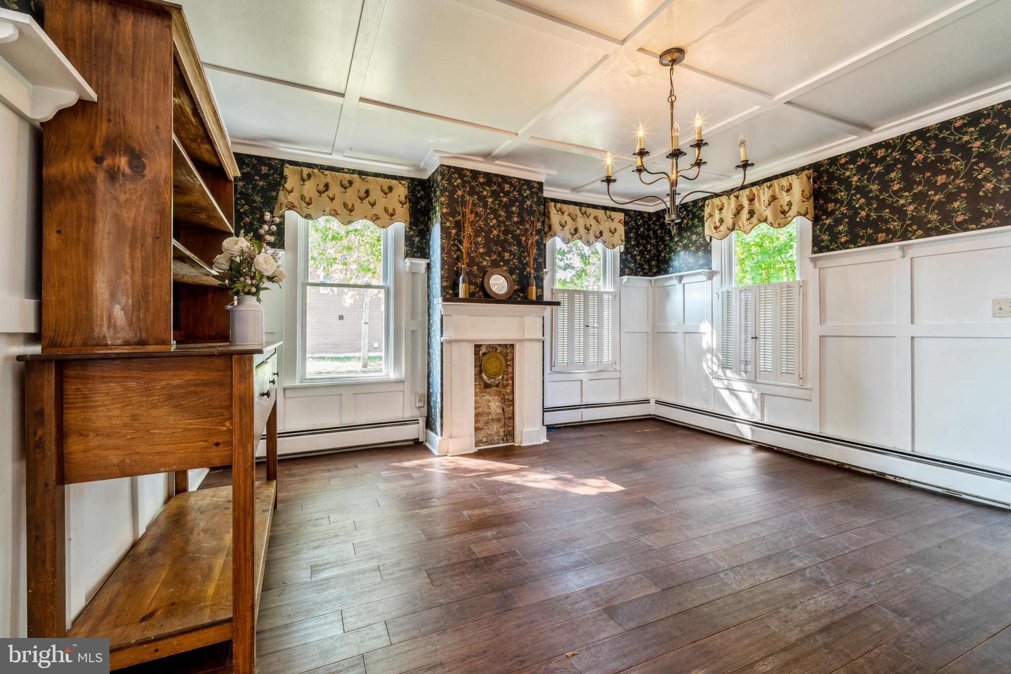 212 Maple Avenue Ridgely, MD 21660 - Photo 9 of 41 Large Dining Room w/Original 1885 details