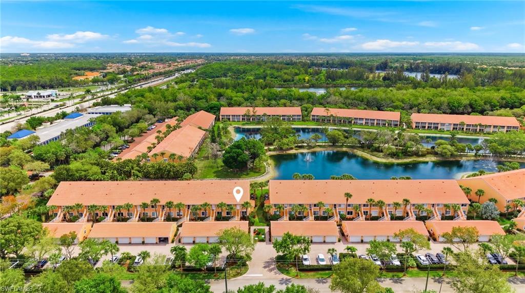 6840 Beach Resort Drive, Unit 16 Naples, FL 34114 - Photo 39 of 49 Bird's eye view of a nearby body of water