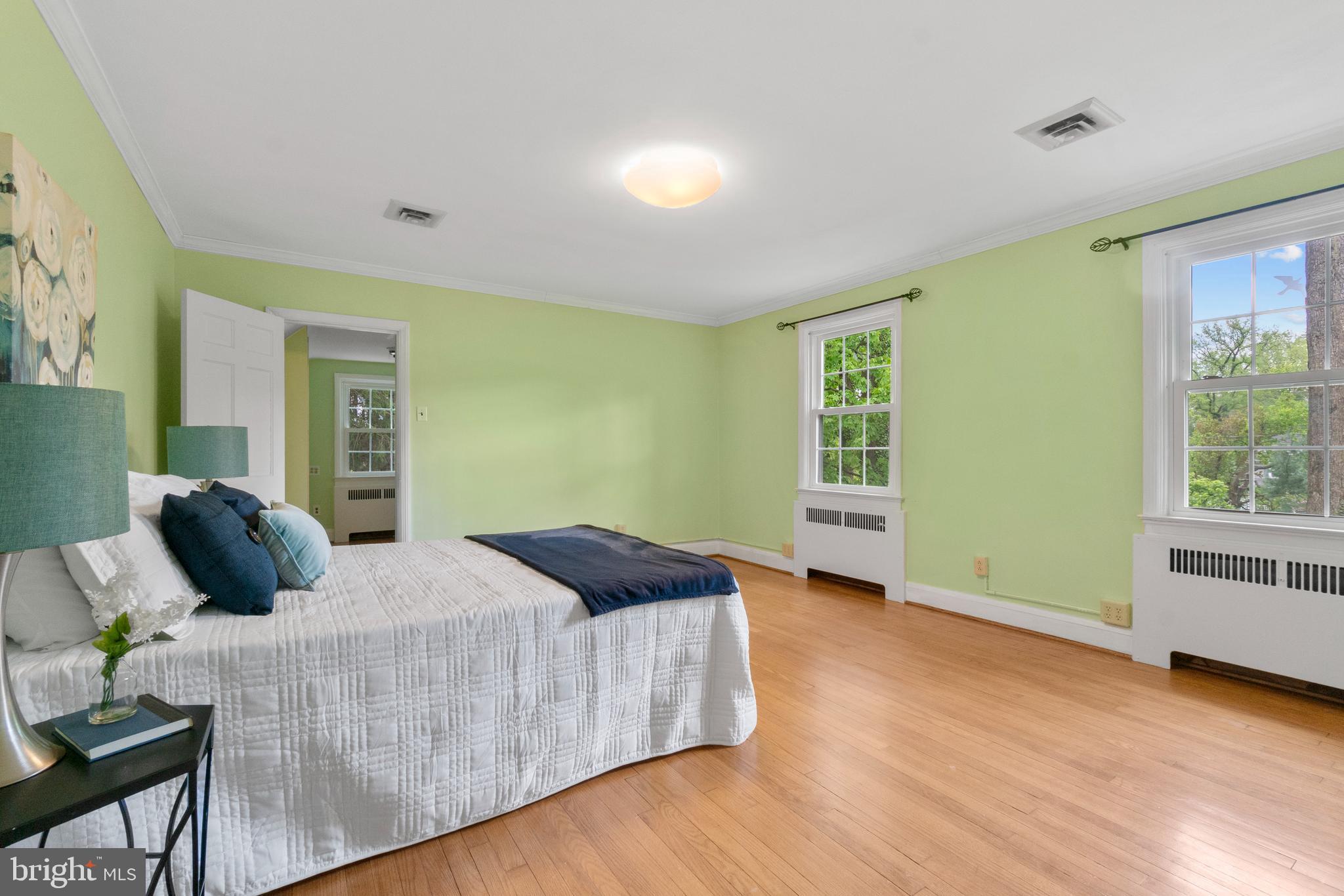 2110 South Road Baltimore, MD 21209 - Photo 35 of 43 Primary bedroom with H/W floors
