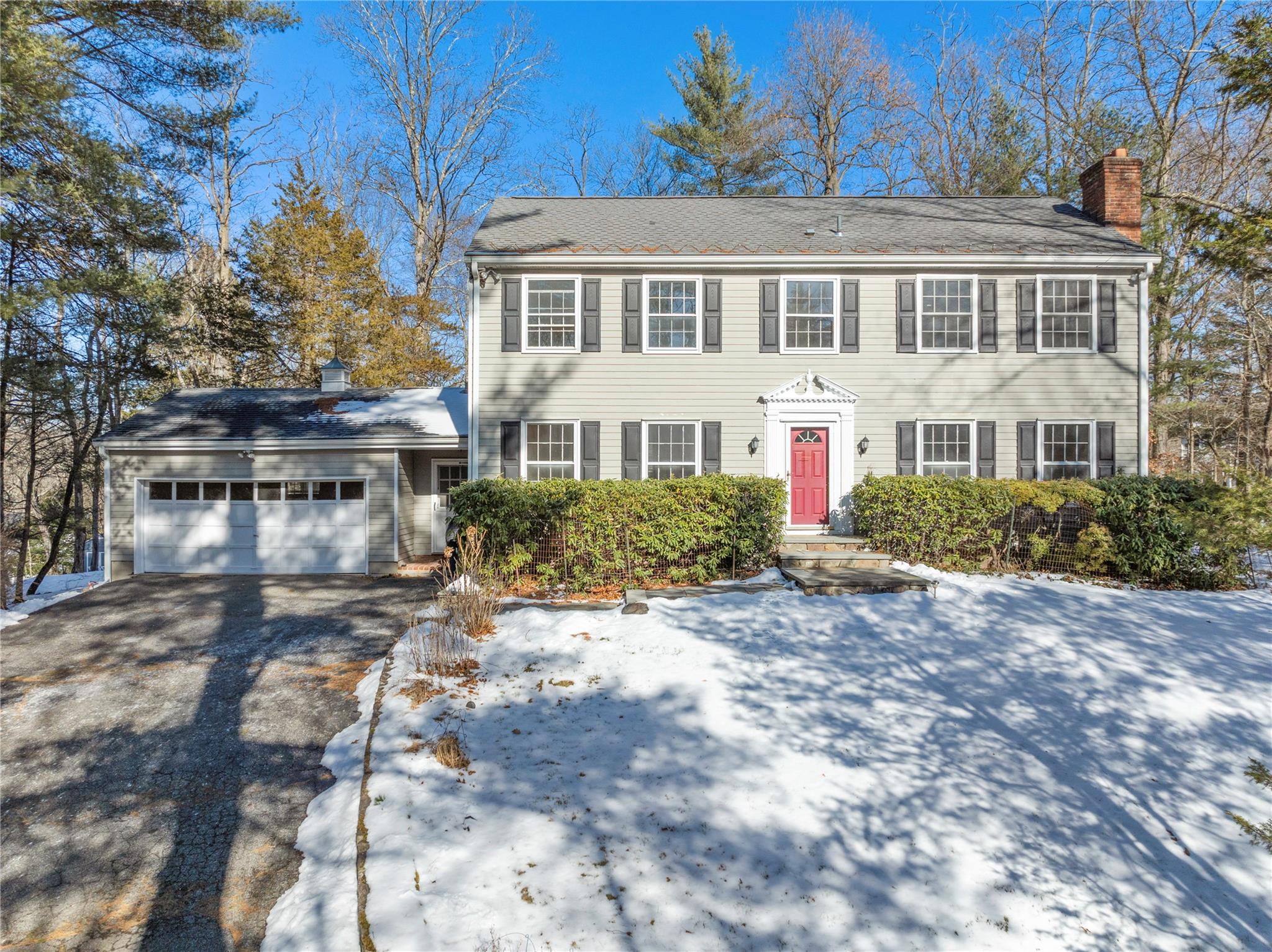 58 Crow Hill Road Mount Kisco, NY 10549 - Photo 1 of 1 Colonial-style house with a 2 car garage