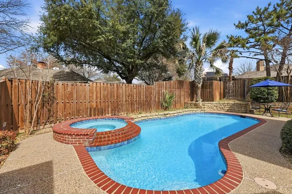 a view of outdoor space swimming pool and furniture
