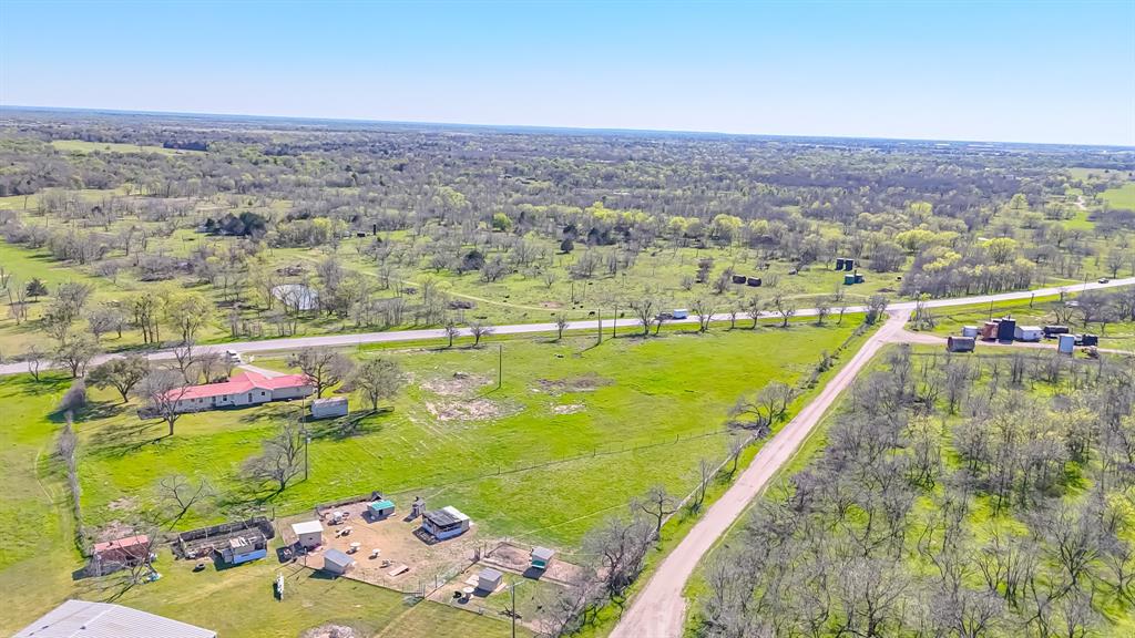 1 R Fm 637 Corsicana, TX 75109 - Photo 19 of 22 Birds eye view of property featuring a rural view and a wooded view