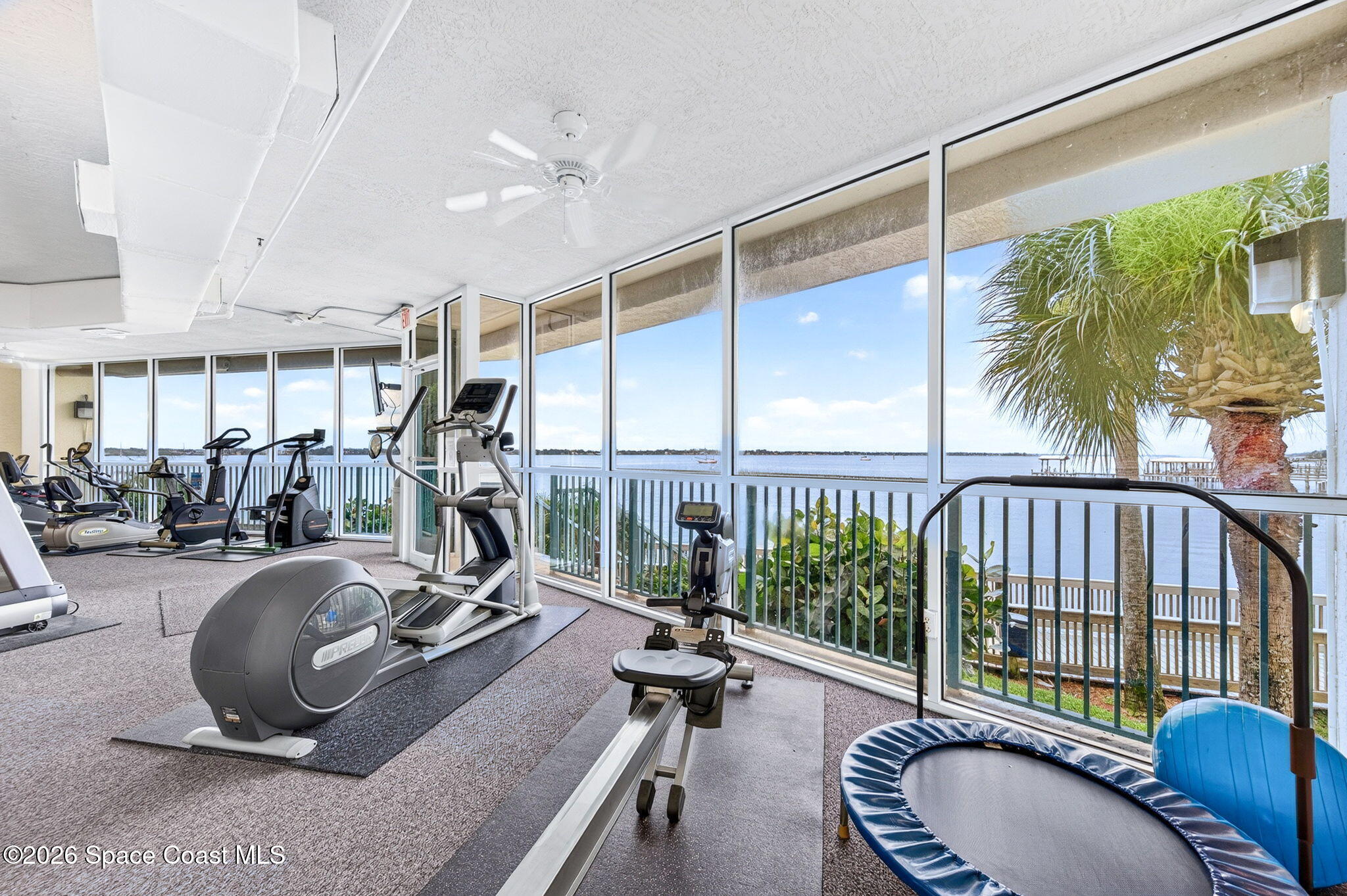 100 Riverside Drive, Unit A305 Cocoa, FL 32922 - Photo 63 of 68 Clubhouse Fitness Room