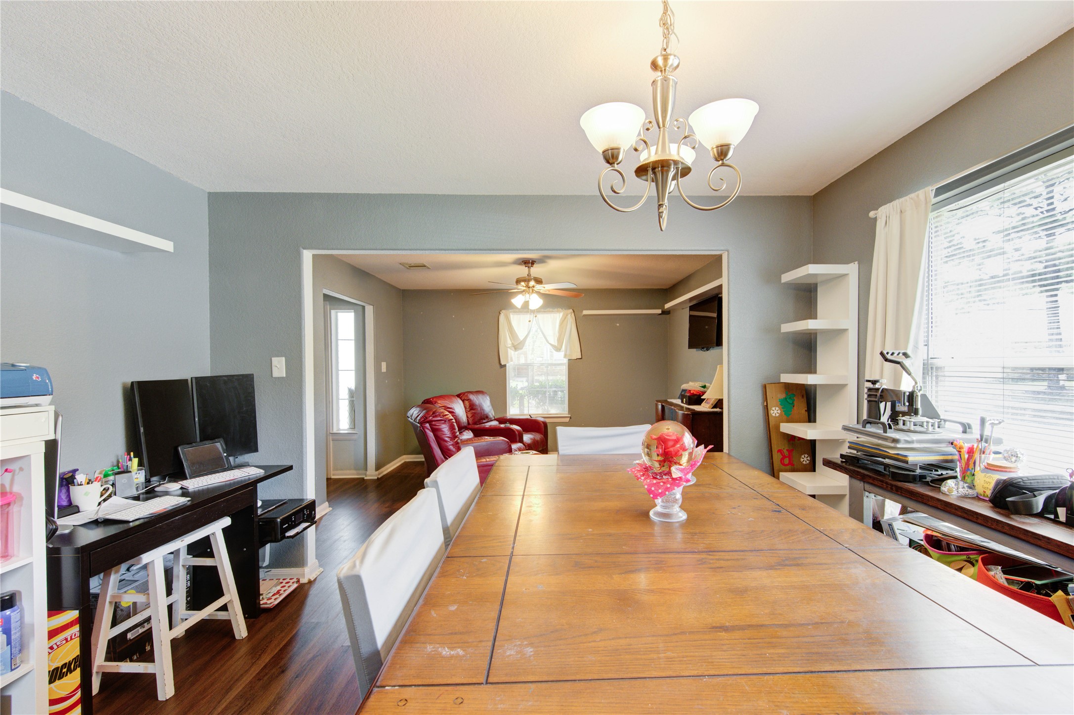 19103 Crystola Park Spring, TX 77373 - Photo 8 of 49 a bedroom with bed and flat screen tv