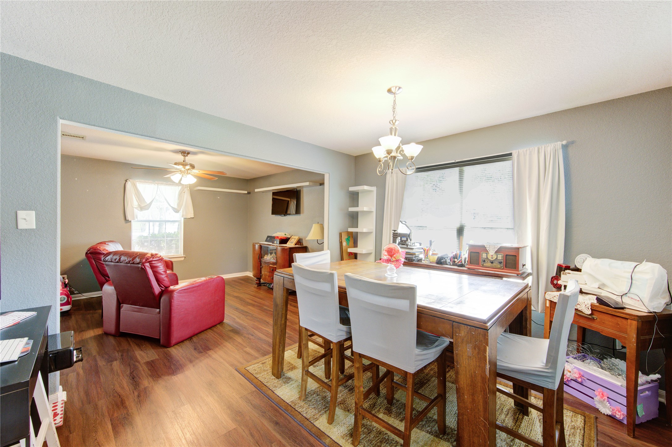 19103 Crystola Park Spring, TX 77373 - Photo 10 of 49 a view of a livingroom with furniture and a chandelier