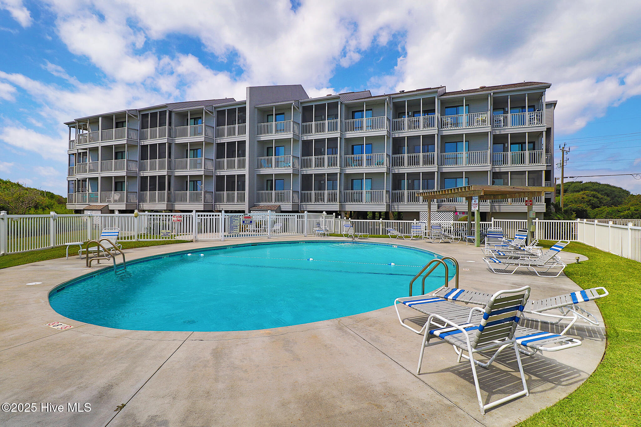 2111 West Fort Macon Road, Unit 336 DUNESCAPE Atlantic Beach, NC 28512 - Photo 29 of 43 Pool area
