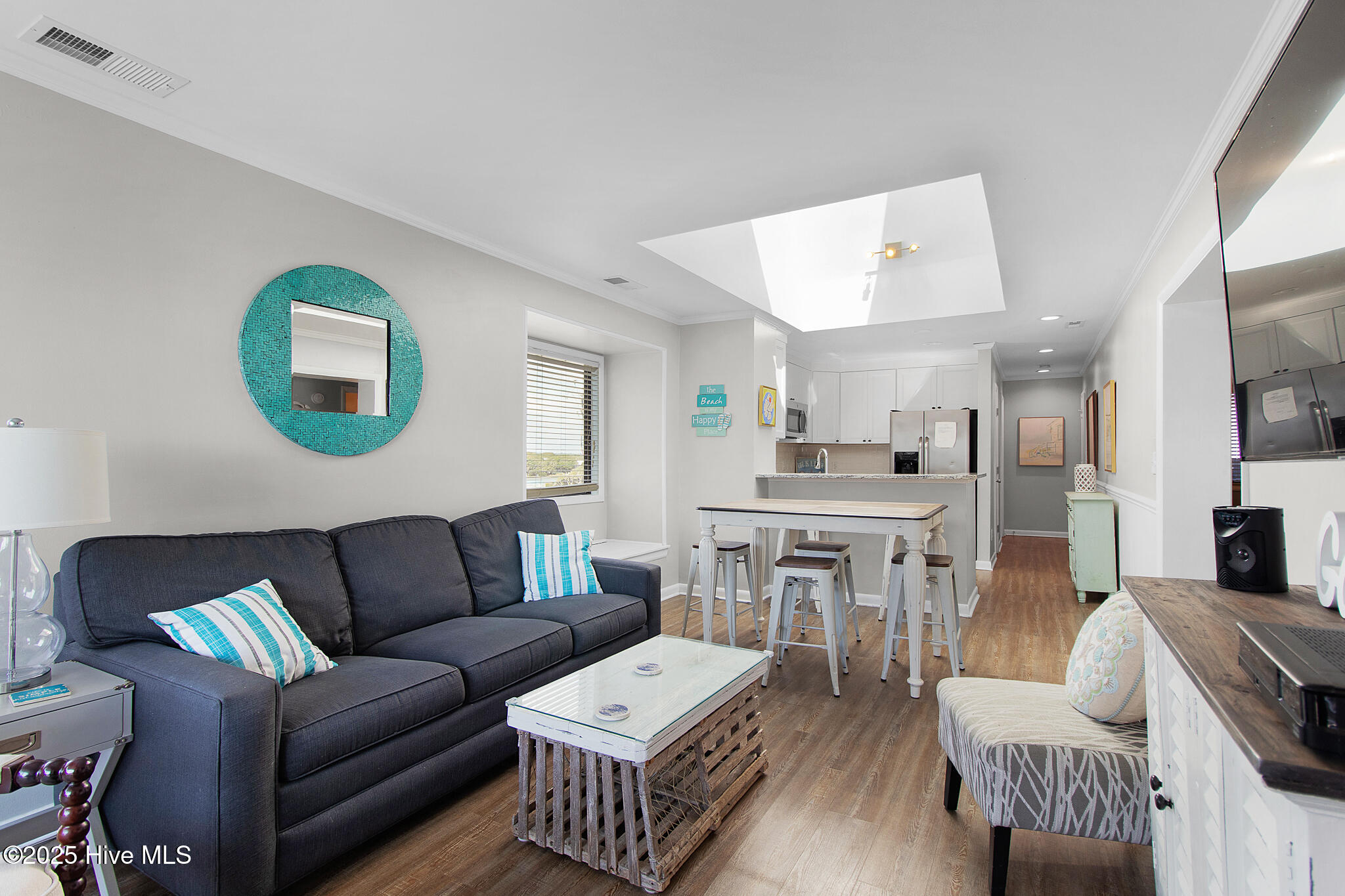2111 West Fort Macon Road, Unit 336 DUNESCAPE Atlantic Beach, NC 28512 - Photo 6 of 43 Living room with ocean views