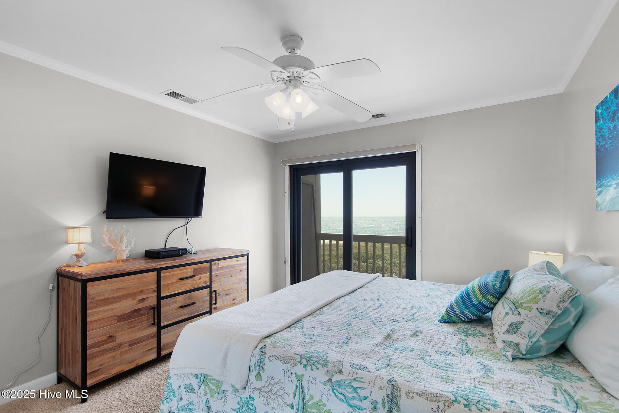 2111 West Fort Macon Road, Unit 336 DUNESCAPE Atlantic Beach, NC 28512 - Photo 8 of 43 Primary suite with ocean views