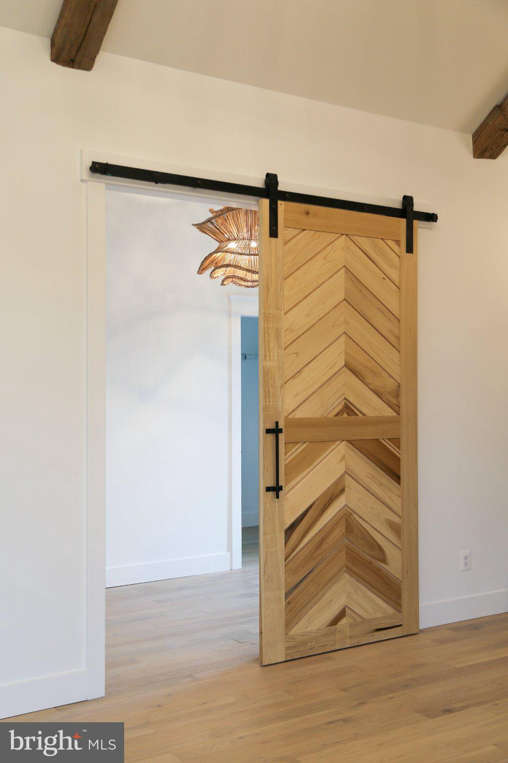 1930 Pleasantville Road Forest Hill, MD 21050 - Photo 11 of 11 Stylish barn door with modern flair.