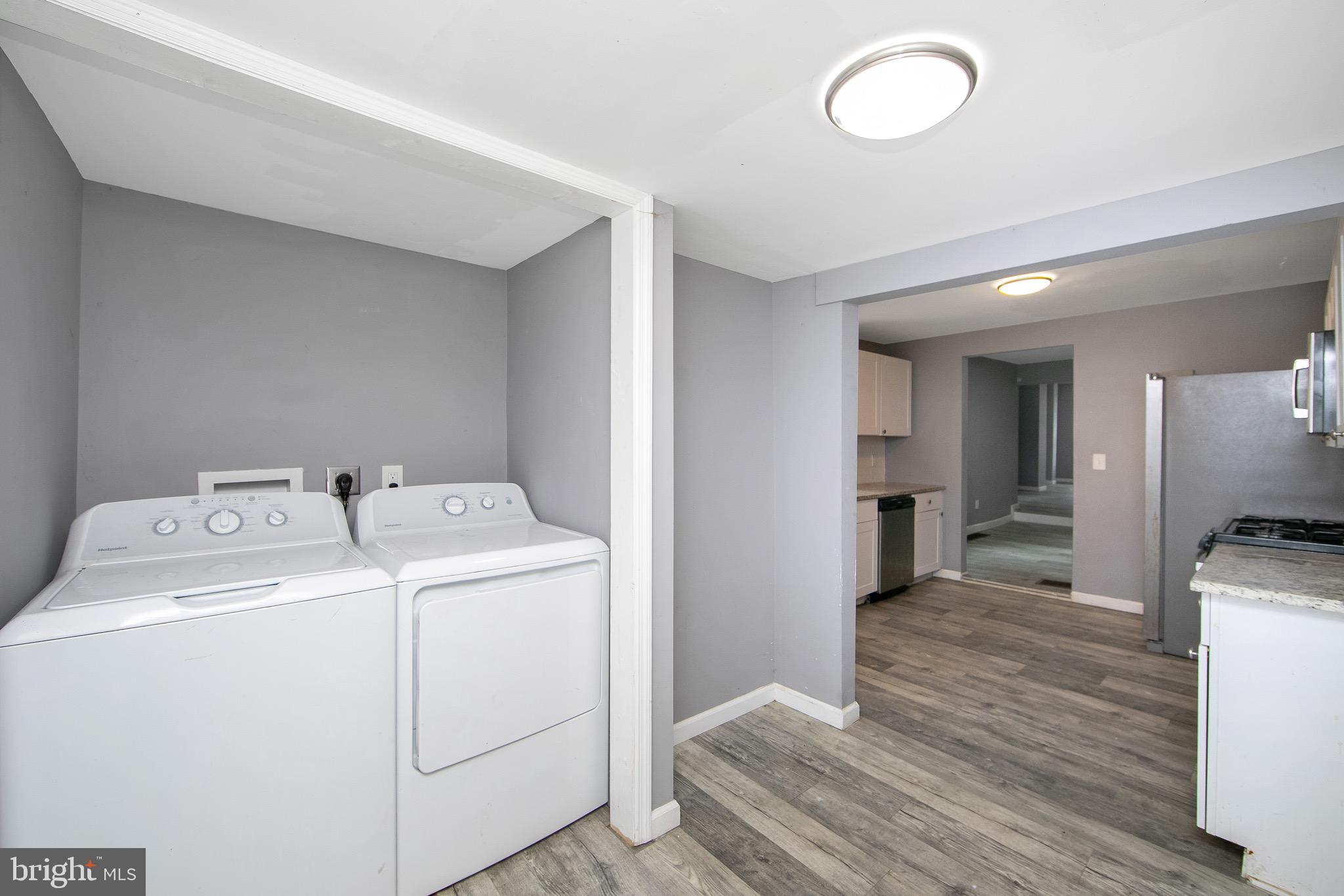 133 East Federal Street Burlington, NJ 08016 - Photo 20 of 43 a view of utility room with washer and dryer