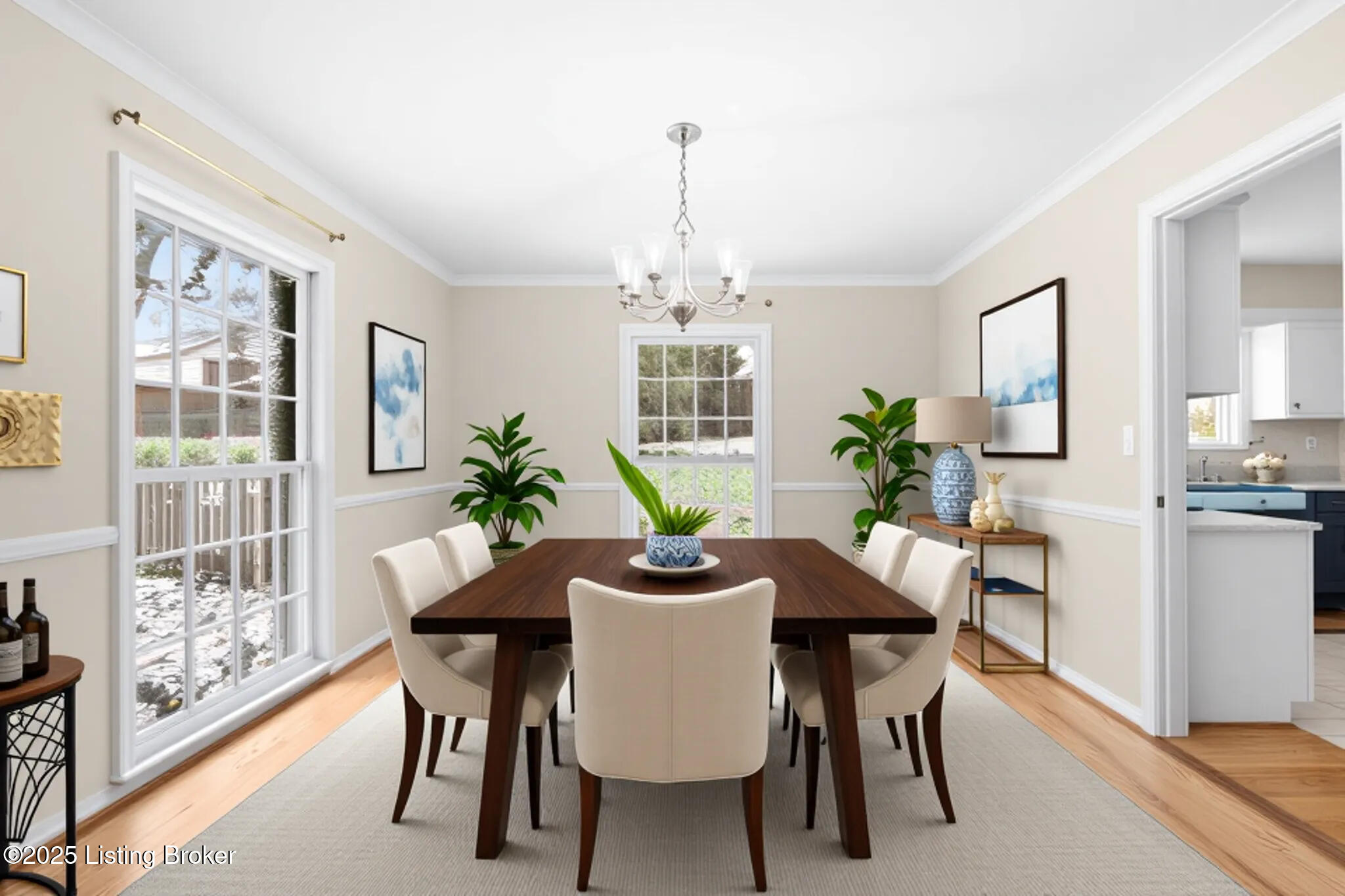VIRTUAL STAGED - Dining Room