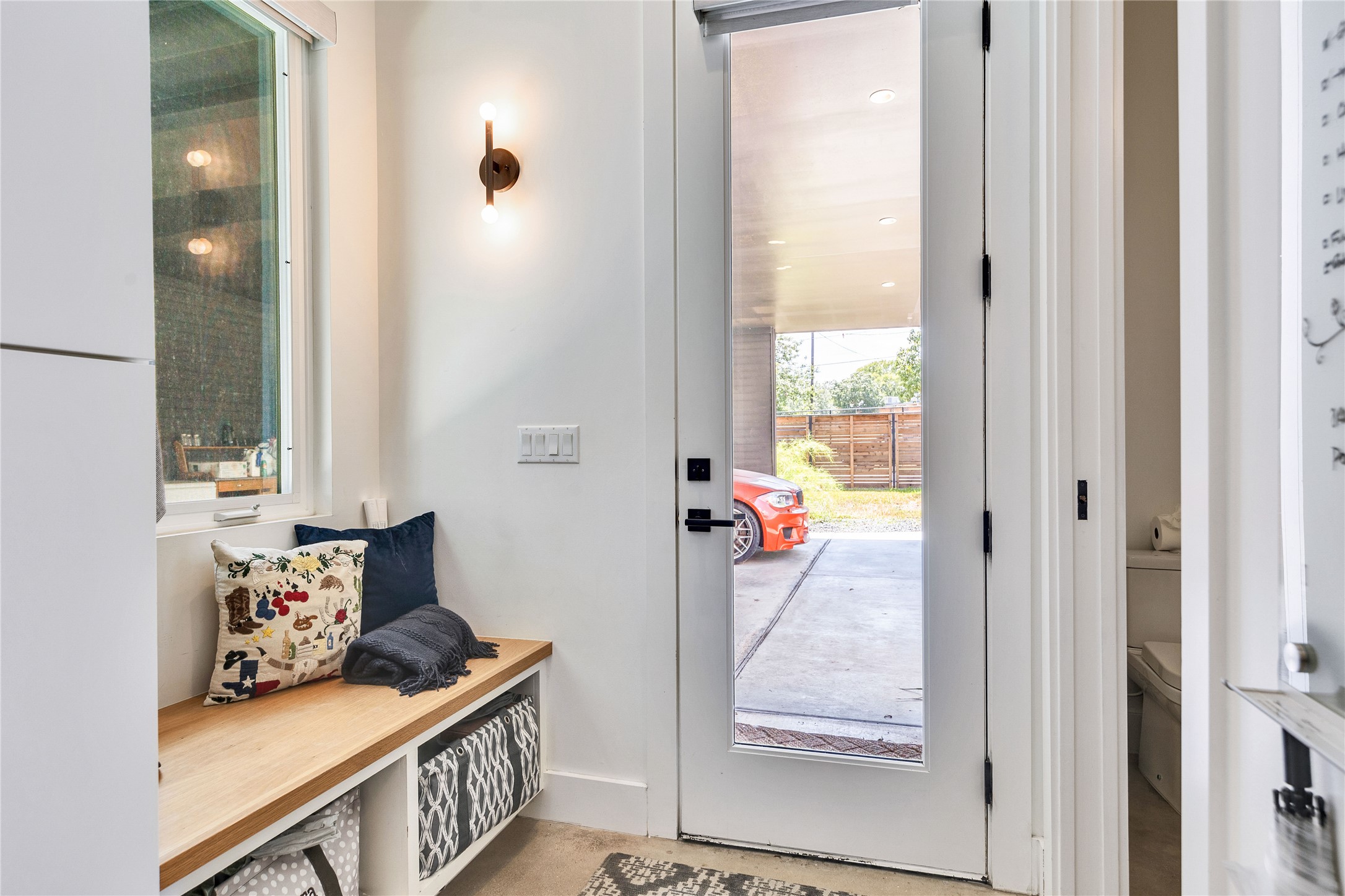 506 Powell Circle Austin, TX 78704 - Photo 19 of 39 a view of an entryway with wooden floor