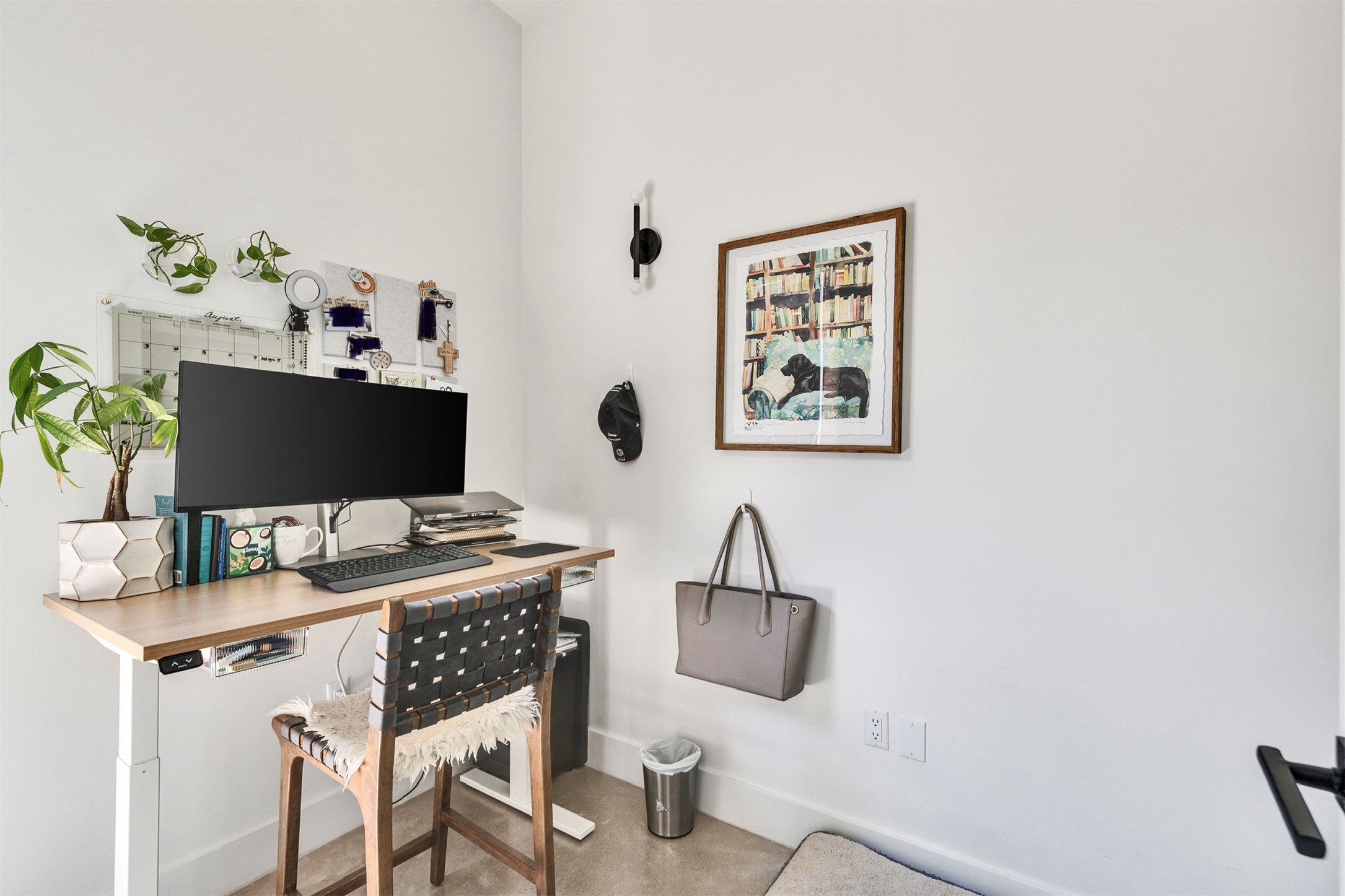506 Powell Circle Austin, TX 78704 - Photo 5 of 39 a view of a workspace with furniture