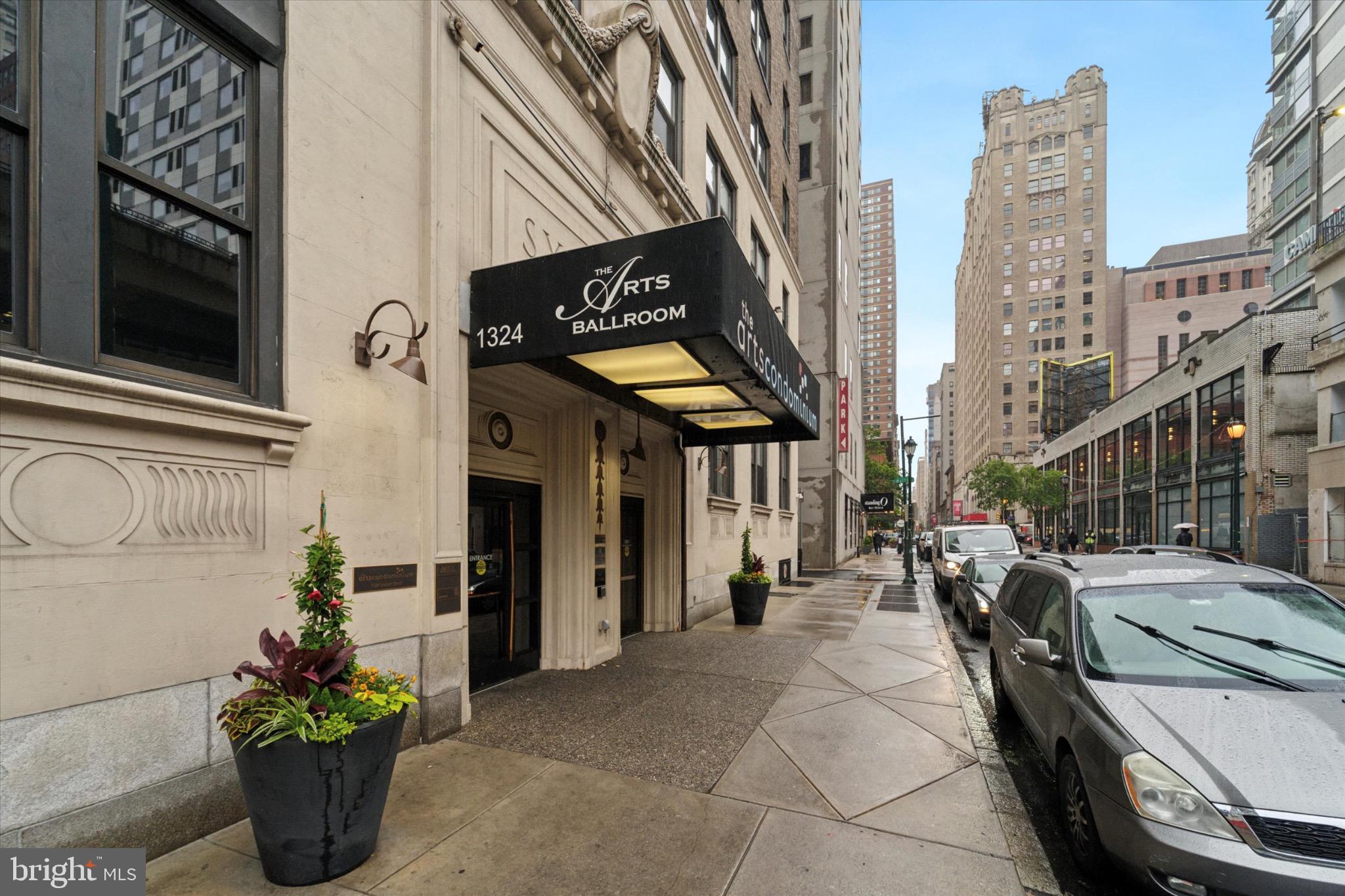1324 Locust Street, Unit 1121 Philadelphia, PA 19107 - Photo 23 of 25 Elegant entrance to the Arts Ballroom.