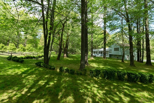76 Sunset Road Carlisle, MA 01741 - Photo 22 of 29 a view of backyard with green space