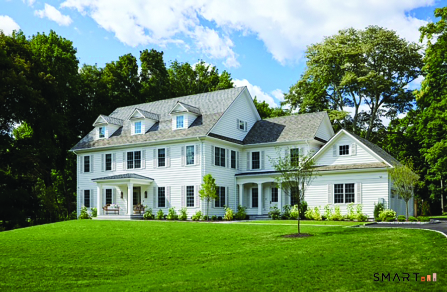 Clapboard Hill Road, Unit (NEW BUILD) Westport, CT 06880 - Photo 5 of 15 a front view of a house with a garden
