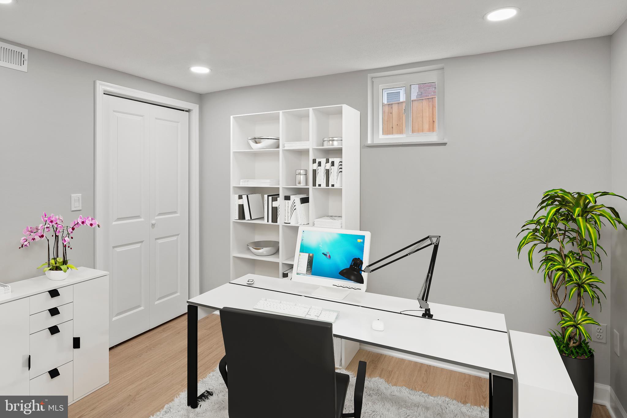 10153 High Ridge Road Laurel, MD 20723 - Photo 41 of 58 a view of a workspace with furniture