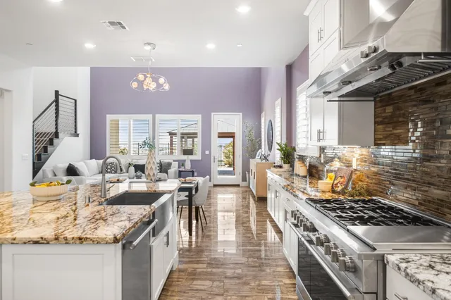 a bathroom with a sink vanity and a mirror