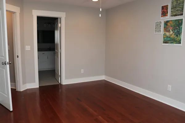 wooden floor in an empty room