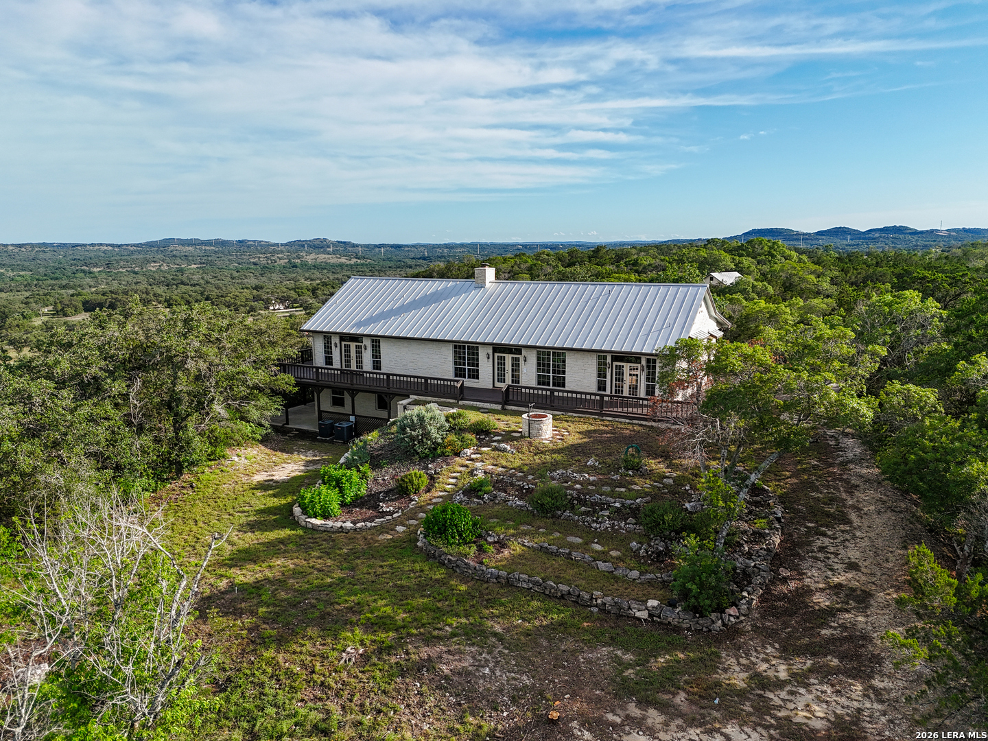 26 Seewald Road Boerne, TX 78006 - Photo 15 of 33 an aerial view of a house with a garden