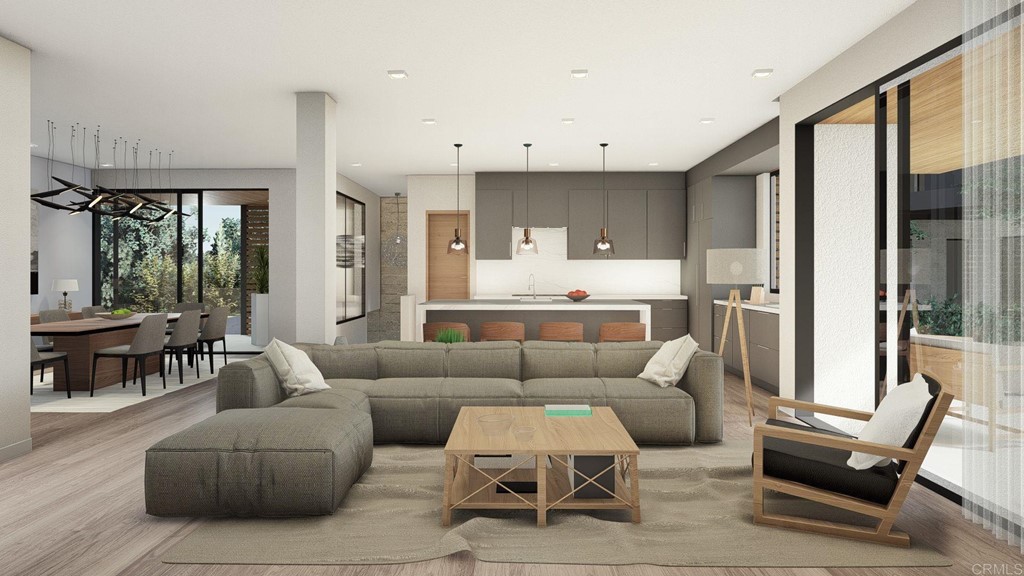 516 Ford Avenue Solana Beach, CA 92075 - Photo 4 of 20 a living room with furniture and a large window