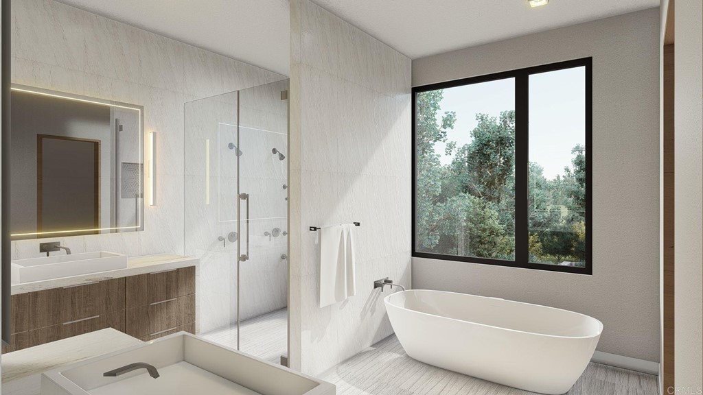 516 Ford Avenue Solana Beach, CA 92075 - Photo 9 of 20 a bathroom with a tub toilet and sink