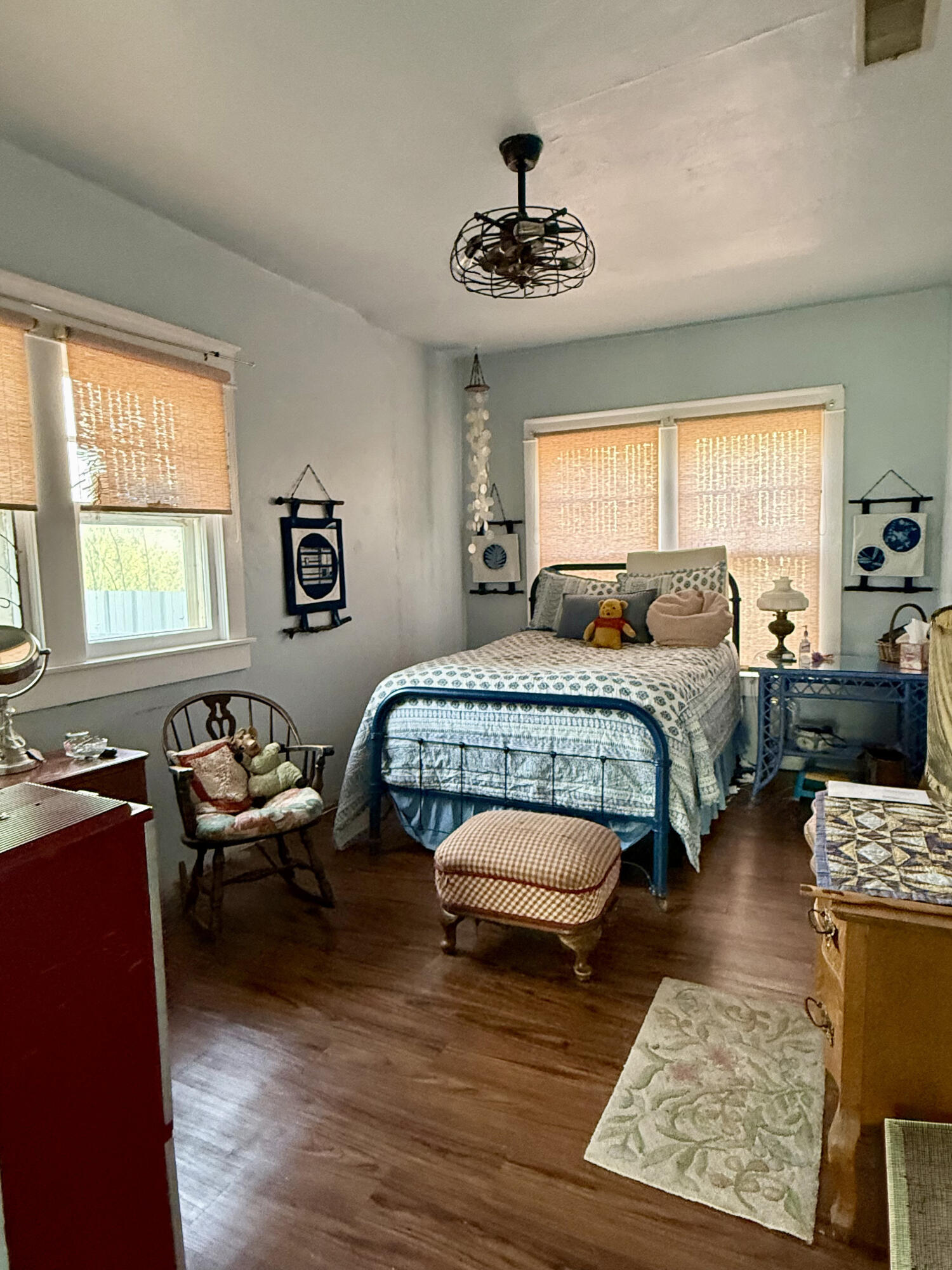 302 West 10th Street Post, TX 79356 - Photo 23 of 30 a bedroom with furniture and a large window
