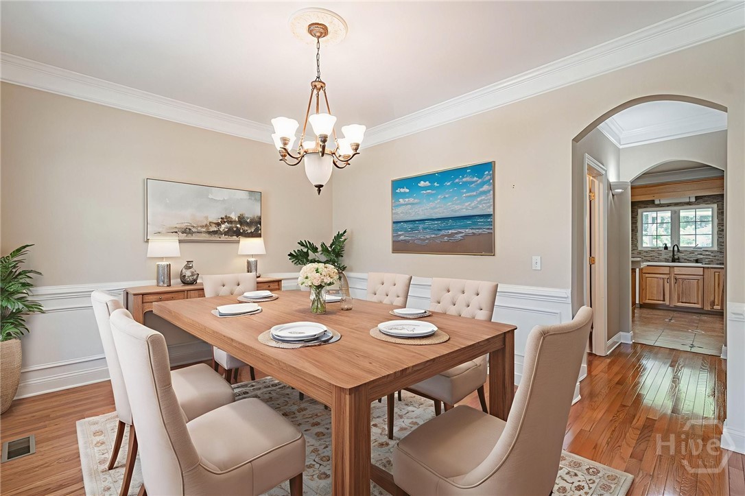 1507 Walthour Road Savannah, GA 31410 - Photo 3 of 48 Virtually staged Dining Room