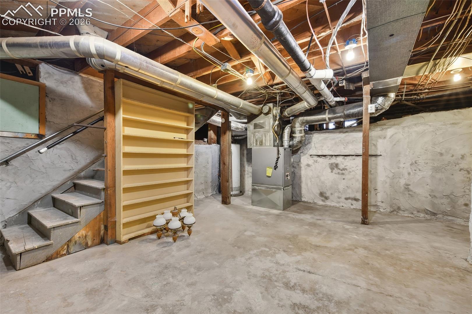 4530 Hagerman Road Cascade, CO 80809 - Photo 46 of 47 Basement - View Of Furance And Water Heater