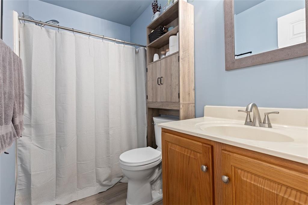 416 Reamer Avenue Carnegie, PA 15106 - Photo 14 of 33 a bathroom with a sink a toilet and shower