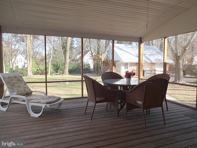 329 Hickory Point Road Pasadena, MD 21122 - Photo 21 of 30 Screened Porch off of Dining Room