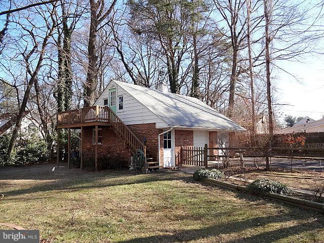 329 Hickory Point Road Pasadena, MD 21122 - Photo 27 of 30 Garage w/ steps to Studio above