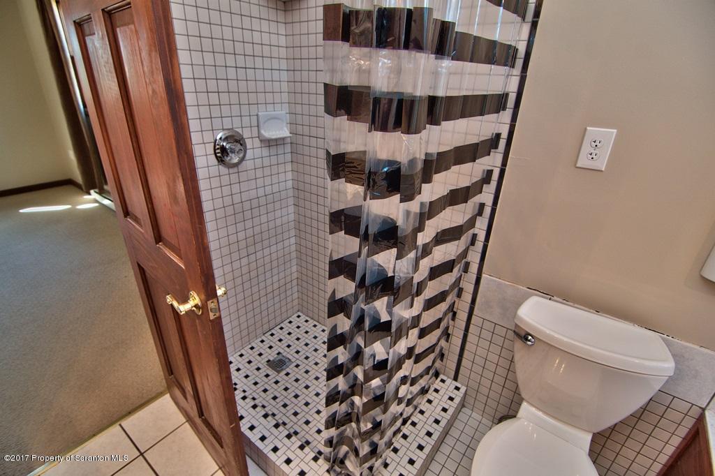 43 Hildebrandt Road Dallas, PA 18612 - Photo 31 of 54 a bathroom with a toilet and a shower