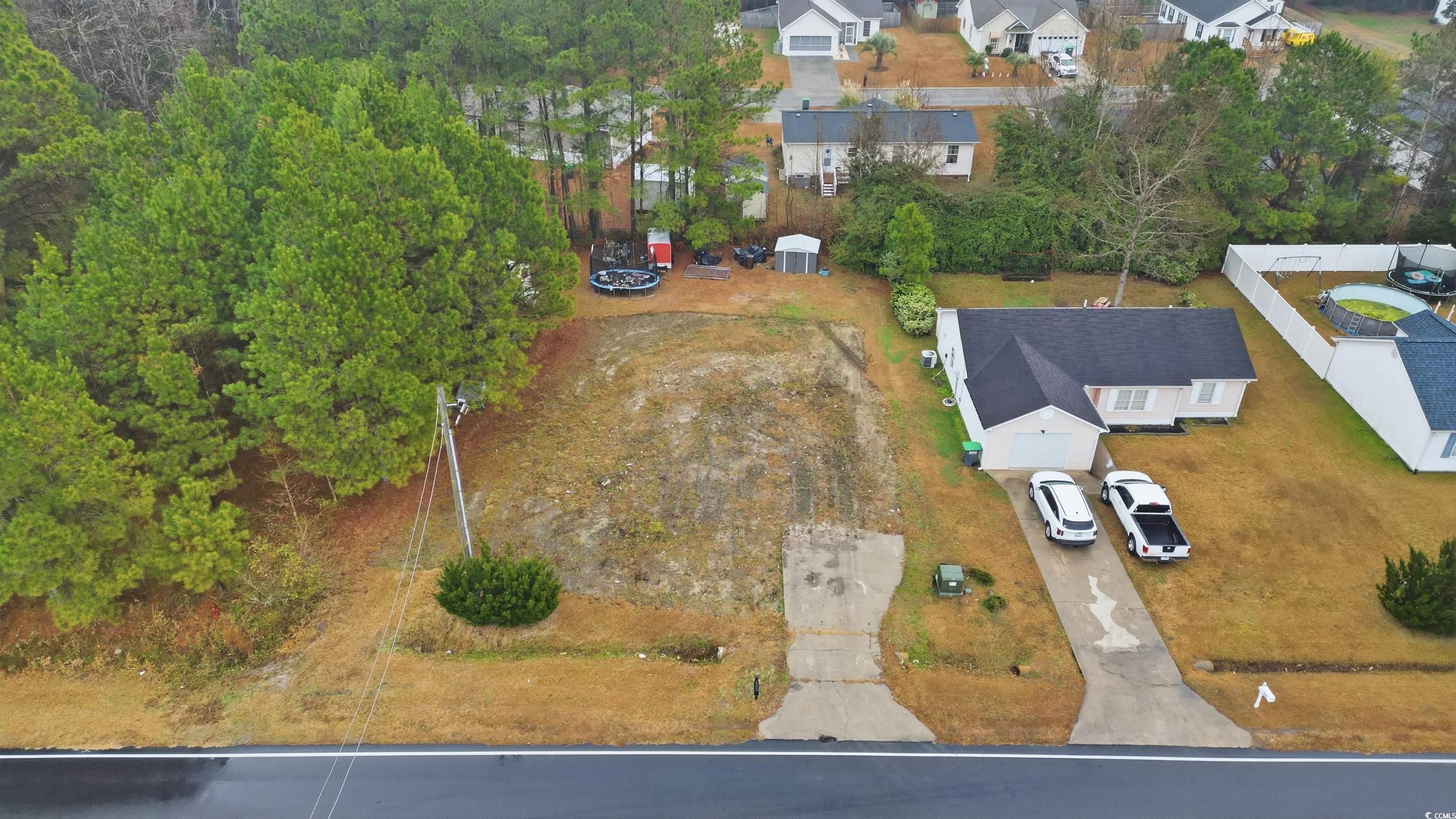 5176 Spring Street Loris, SC 29569 - Photo 2 of 12 Aerial view of residential area