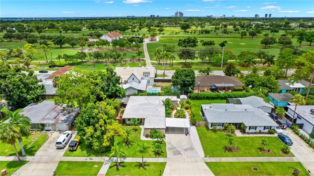 1599 Grove Avenue Fort Myers, FL 33901 - Photo 25 of 25 an aerial view of residential houses with outdoor space and street view