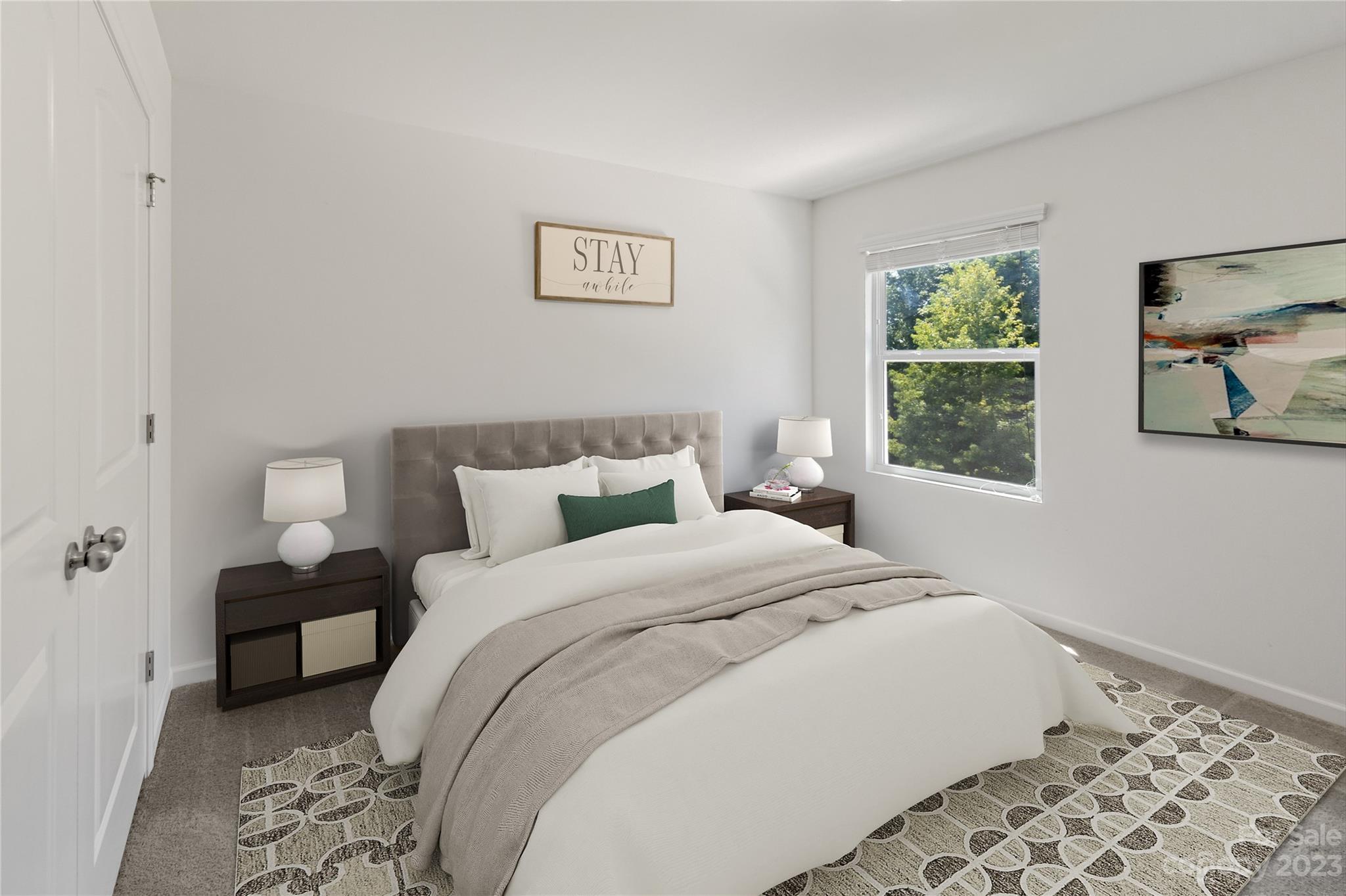 360 Wyndham Forest Circle Midland, NC 28107 - Photo 26 of 40 a bedroom with bed and a window